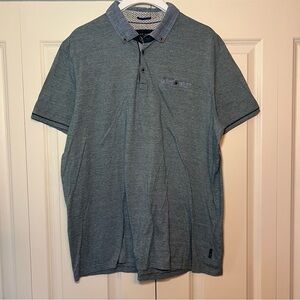 Ted Baker London men’s 100% cotton polo. Size 7 (XXXL US).